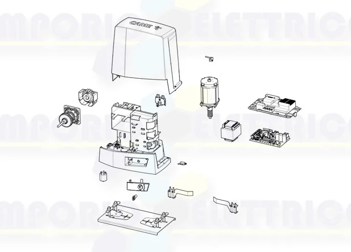 came pagina ricambi per motore bkv20ags 801ms-0310