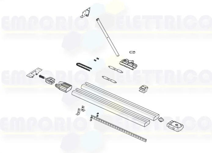 came pagina ricambi per guida a catena 001v0684 v0684